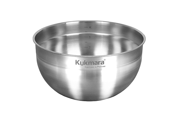 Миска нерж. Кукмор d=24см, 4,9л (4924)