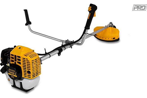 Триммер CHAMPION Т444S-2 PRO (неразъемн.прям.1,6кВт 41,5см³ 7,0кгHT33+40/255/25,4 U-ручка легк.стар)