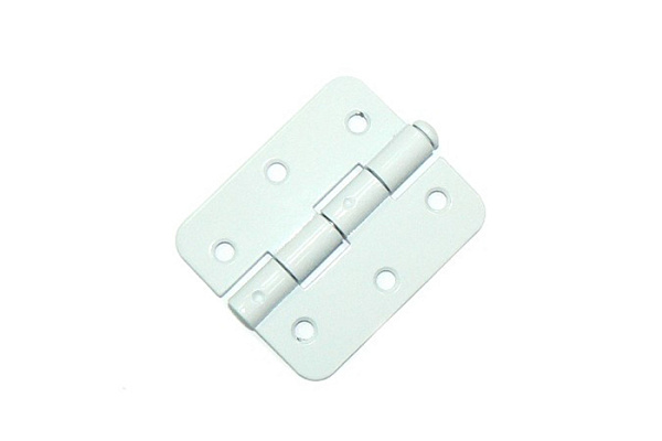 Петля накладная КУНГУР ПН5-60 белая (уп.100шт)