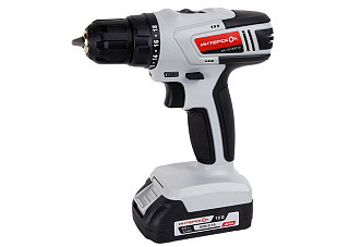 Дрель-шуруповерт ИНТЕРСКОЛ ДА-10/18ЭР 35 ПРОМО  (Li-ion, экокейс, 2 аккум., 2,0Ач, ЗУ) 518.2.2.20