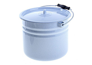 Ведро эмалированное без рис. г.Лысьва 9,0л (С-1221Ц/Рб)