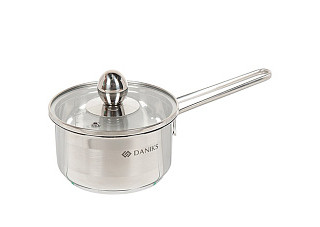Ковш нержавеющая сталь Daniks 0,8л (GS-01311-12SP/S) (342476)