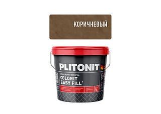 Эпоксидная затирка PLITONIT EASYFILL коричневый ведро 2кг H010324
