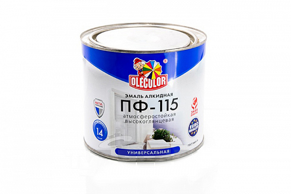 Эмаль ПФ 115 OLECOLOR шоколадный (0,5кг)