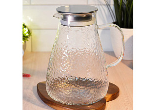 Кувшин 1,8л с крышкой, h20см, d14,5см, GPH-002