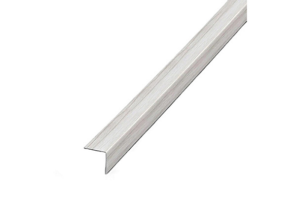 Угол ПВХ 20х20мм 2,7м "Идеал", 267 Клен белый