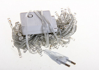 Гирлянда TDM светодиодная СГ 100 З, 220 В, зеленый шнур, многоцветная, 5м, 8 режимов (0361-0010)