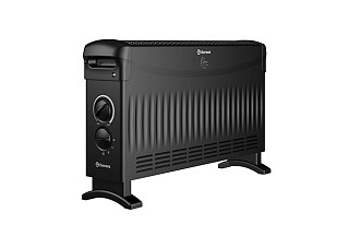 Конвектор электрический THERMEX Cadorna 2000 Black (2000Вт, площадь обогрева-25м²) (194)