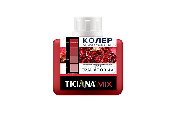 Колер универсальный TICIANA гранатовый 80 мл