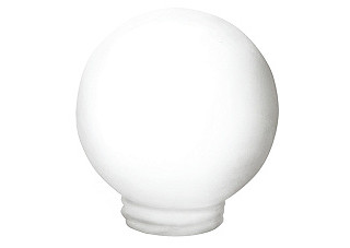 Рассеиватель шар TDM ПММА 160 мм опал (резьба А 85) (0321-0201)