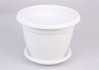 Горшок для цветов БОРНЕО № 8 мрамор d=430мм, 25,8л (ING42043М)