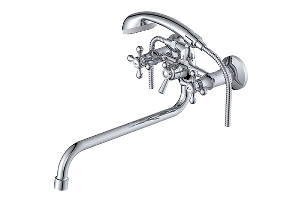 Смеситель для ванны Oasis L2000НС_Vin (Латунь, Длина излива-29,5см)