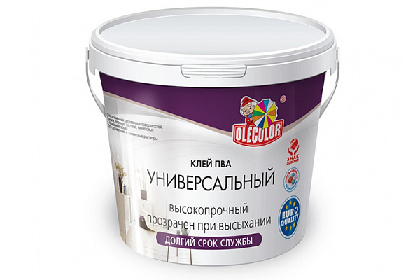 Клей ПВА OLECOLOR универсальный (10,0кг)