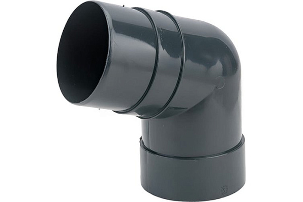Колено 72 DOCKE Premium d=85мм ГРАФИТ (1/20)
