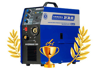 Инверторный сварочный полуавтомат OVERMAN 180 Mosfet/Aurora-Pro