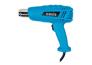 Фен OASIS TG-20 NEW электрический (2000Вт, 220/50В/Гц, темп. нагрева 350-600°С, 0,64кг)