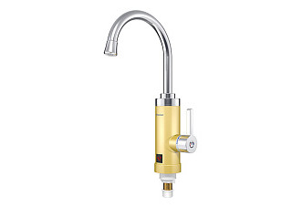 Водонагреватель-смеситель THERMEX Amber 3000 (нерж., 3.0кВт, момент. подача горячей воды)