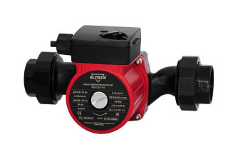 Насос циркуляционный ELITECH НЦ 3218/4Э (72Вт 48л\мин, Н=4,5м, 10бар, 180мм, G1 1/4, 35дБ)