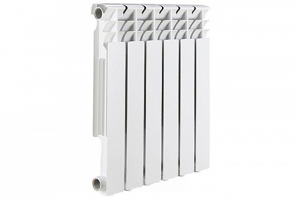 Радиатор алюминиевый STI 500/80 6 секций (810Вт, 565х456х76мм, 5,52кг)