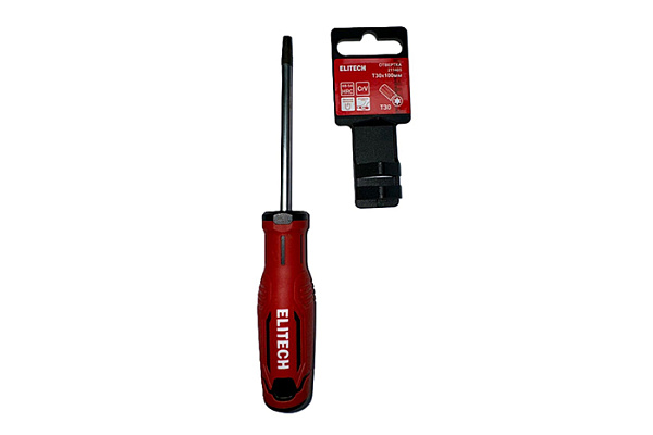 Отвертка ELITECH T 30х100мм 211405 (1/12)