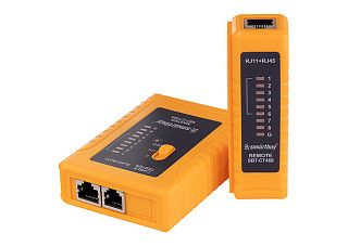 Тестер SMARTBUY Tools интернет кабеля CT468 RJ-45, RJ-11 (SBT-СТ468)