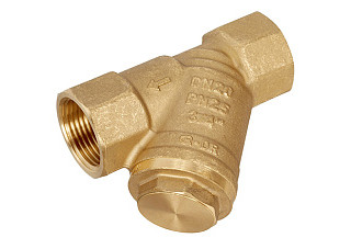 Фильтр латунный косой ДУ40 (1 1/2) Г/Г