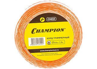 Леска CHAMPION Square Twist DUO витой квадрат 2,0мм х 15м (C5055)