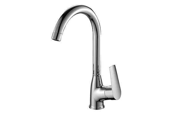 Смеситель для кухни Rossinka (Излив-поворотный, Картридж-35мм, Шпилька, однорычажный) (S35-23)