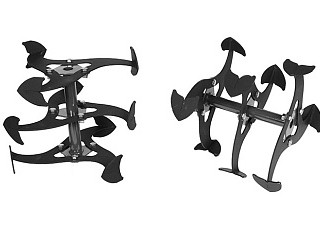 Комплект фрез VALRUS Гусиные лапки 6Ш23 (шестигранник 23мм)