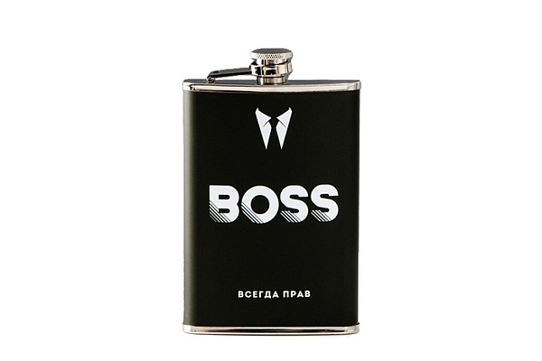 Фляжка "BOSS", 270 мл арт.9285970 г.Екатеринбург