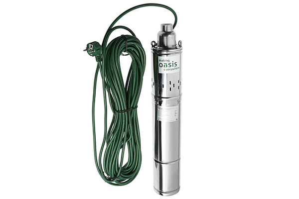 Насос скважинный винтовой OASIS SV-40/115 (1100Вт,D-4",Расход-40л/мин,Напор-115м,Глубина-80м) 026