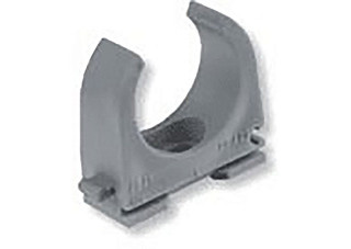 Держатель-клипса унив. 20мм серая РосДюбель (кратно 250) (961)