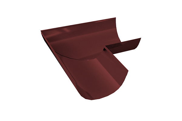 Желоб угловой 90° SOKROF RAL 8017 Шоколадно-коричневый (L=220 d=125мм)