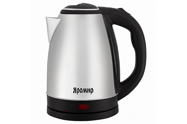Чайник электрический ЯРОМИР ЯР-1058 нерж. сталь, 1500Вт, 1,8л