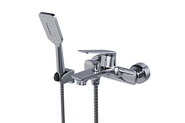 Смеситель для ванны 35k MIXLINE ML25-01 Real (Латунь,Высота излива 11см,Картридж 35мм)