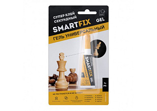 Секундный супер-клей гель SmartFix GEL GHG301B 3гр/100 (1шт) 324