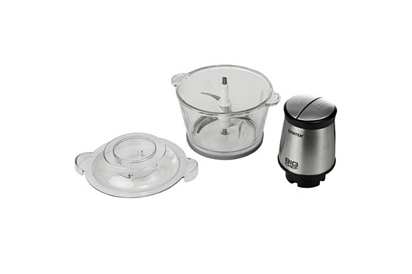 Чоппер Centek CT-1394 Сталь 600Вт, 2 скорости, разборные ножи, стеклянная чаша (1,5л)