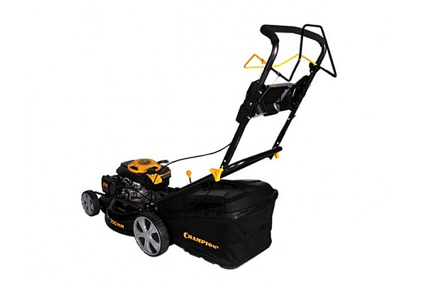 Газонокосилка бензиновая CHAMPION LM5131 (4,1л.с.,ш-на 51см,выс.25-76мм, травосбор.60л,33,8кг,3 в 1)