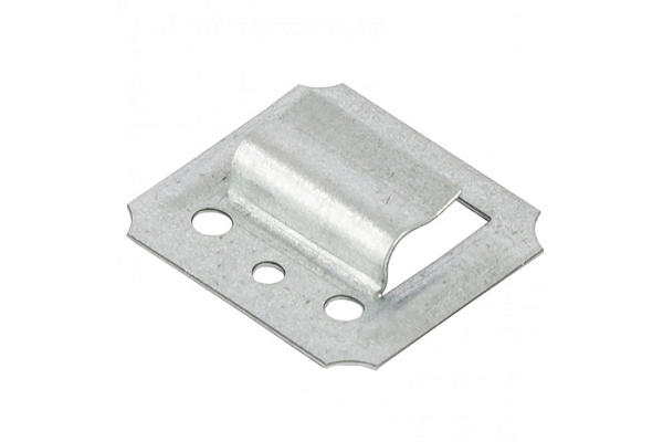 Кляймеры №5 оцинкованный с гвоздями, 80шт., Россия (46575) (710-3036)