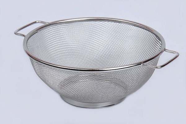 Дуршлаг нержавеющая сталь, полированная LARA с ручками (LR03-51)