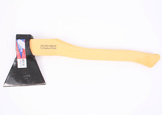 Топор хозяйственный с топорищем 1,2кг Б-3 крашеный С 45
