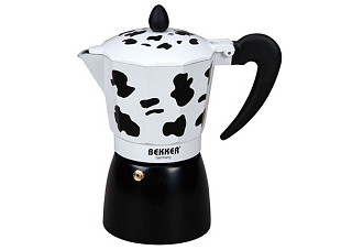 Кофеварка гейзерного типа BEKKER 0,45л (BK-9355)
