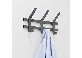 Вешалка настенная Торонто 3 графит
