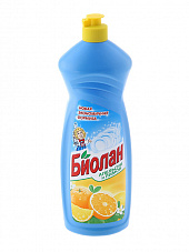 Жидкое средство для мытья посуды BIOLAN (БИОЛАН) Апельсин и лимон, 900мл (872)