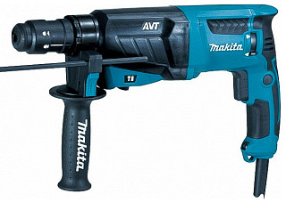 Перфоратор МАКIТА HR2630 (SDS+, 3реж, 800Вт, 0-4600у\м, 2.9Дж, 2.9кг,чем)