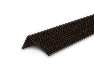 Угол арочный 20х12мм 2,7м "Идеал", 301 Венге