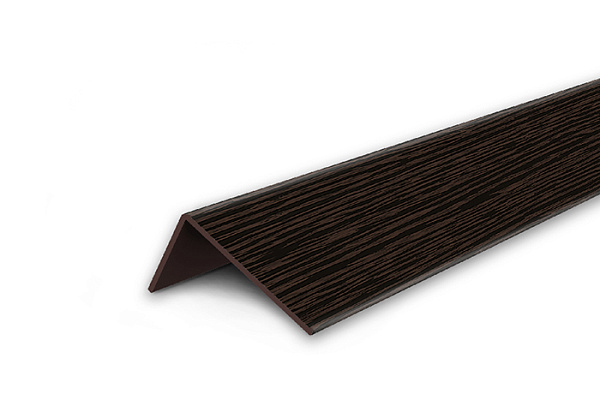 Угол арочный 20х12мм 2,7м "Идеал", 301 Венге