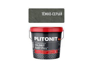 Эпоксидная затирка PLITONIT EASYFILL темно-серый ведро 2кг H010334