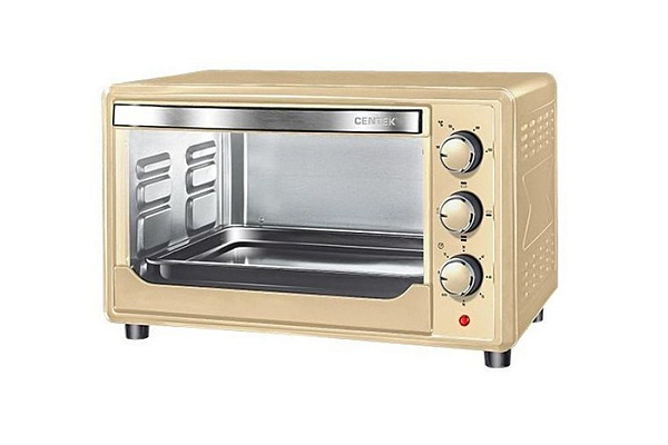 Жарочный шкаф Centek CT-1530-36 1600Вт, BEIGE (беж) 36л, 2 противня, таймер 90мин, 4 реж., max 320°