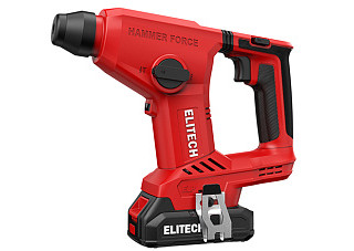 Перфоратор ELITECH аккум. ПА 2012СЛ (20В, 2х2Ач Li-ion,ELP, SDS+,2 реж, 1,2Дж, кейс ( 2205.032.01)